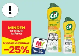 Spar Cif ajánlat