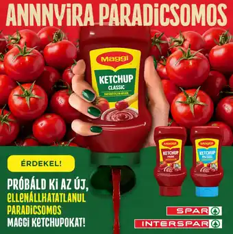 Interspar Maggi ketchup ajánlat