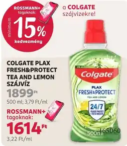 Rossmann colgate plax fresh&protect ajánlat
