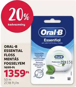 Rossmann oral-b essential floss ajánlat