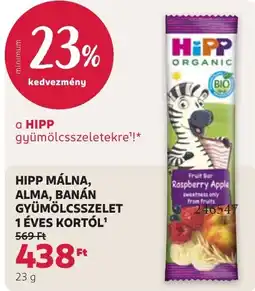 Rossmann Hipp gyümölcsszelet ajánlat