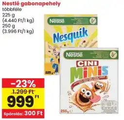 Spar Nestlé gabonapehely ajánlat