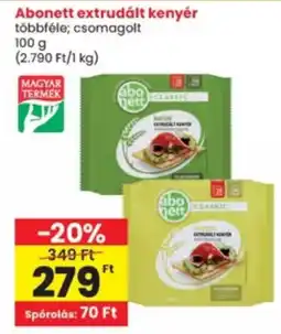 Interspar Abo nett extrudált kenyer ajánlat
