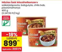 Spar Házias Ízek készételkonzerv ajánlat