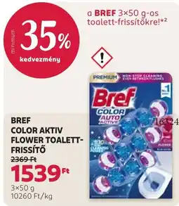 Rossmann Bref color aktiv flower toalett-frissítő ajánlat