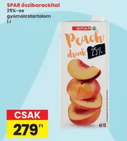 Interspar spar peach drink ajánlat