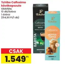 Spar Tchibo Cafissimo kávékapszula ajánlat