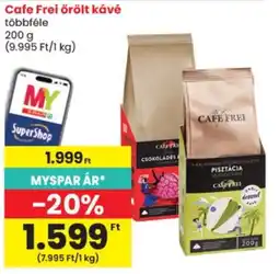 Spar Cafe Frei örölt kávé ajánlat