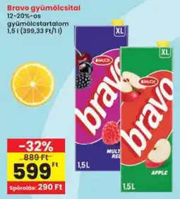 Interspar Bravo gyümölcsital ajánlat