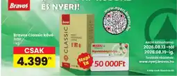 Spar Bravos classic kávé ajánlat