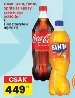 Interspar Coca-Cola, Fanta, Sprite és Kinley ajánlat