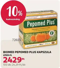 Rossmann Biomed pepomed plus kapszula ajánlat