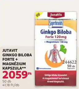 Rossmann Jutavit ginkgo biloba forte + magnézium kapszula ajánlat
