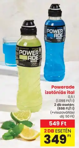 Spar Powerade izotóniás ital ajánlat