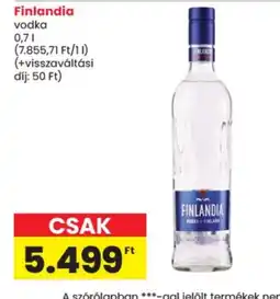 Spar Finlandia vodka ajánlat