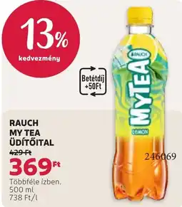 Rossmann Rauch my tea üdítőital ajánlat