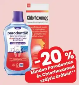 Interspar Parodontax szájvíz ajánlat