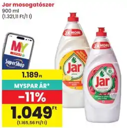 Spar Jar mosogatószer ajánlat