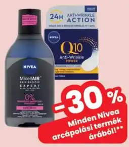 Interspar Nivea arcápolási termék ajánlat