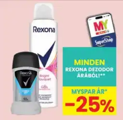 Interspar rexona dezodor ajánlat