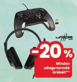 Interspar uRage termék ajánlat