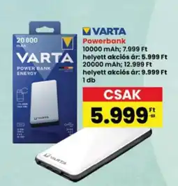 Interspar Varta powerbank ajánlat