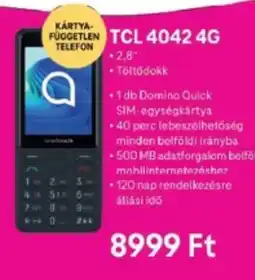 Interspar Tcl 4042 4g ajánlat