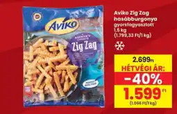 Interspar Aviko zig zag hasábburgonya ajánlat