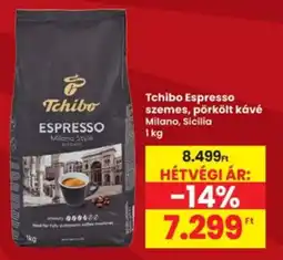 Interspar Tchibo espresso ajánlat
