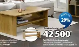 JYSK Daugbjerg dohányzóasztal ajánlat