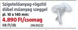Bauhaus Szigetelőanyag-rögzítő dűbel ajánlat
