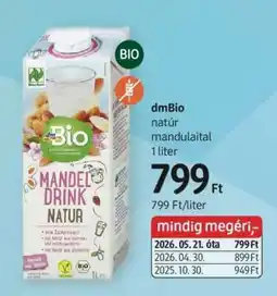 DM dmBio ajánlat