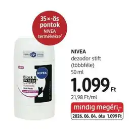 DM NIVEA dezodor stift ajánlat