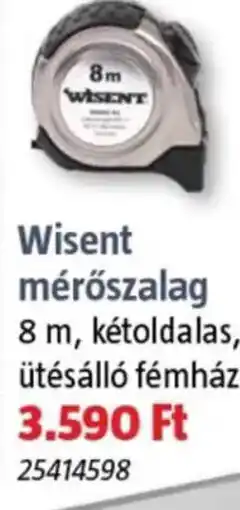 Bauhaus Wisent mérőszalag ajánlat