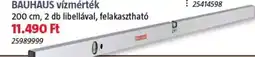 Bauhaus Bauhaus vízmérték ajánlat
