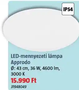 Bauhaus Approdo led-mennyezeti lampa ajánlat