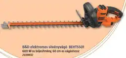 Bauhaus B&D elektromos sövényvágó BEHTS501 ajánlat