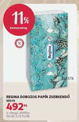Rossmann REGINA DOBOZOS PAPÍR ZSEBKENDŐ ajánlat