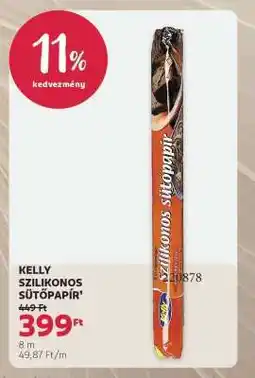 Rossmann Kelly szilikonos sütőpapír ajánlat