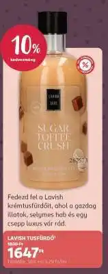 Rossmann LAVISH TUSFÜRDŐ ajánlat
