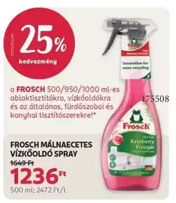 Rossmann FROSCH MÁLNAECETES VÍZKŐOLDÓ SPRAY ajánlat