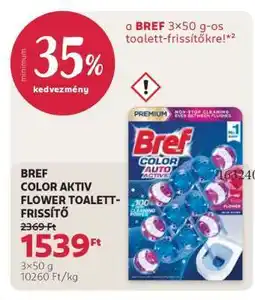 Rossmann BREF COLOR AKTIV FLOWER TOALETT-FRISSÍTŐ ajánlat