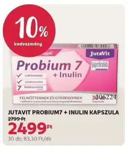 Rossmann JUTAVIT PROBIUM7 + INULIN KAPSZULA ajánlat