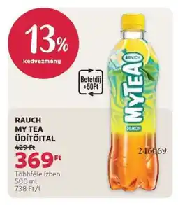 Rossmann Rauch My Tea Üdítőital ajánlat