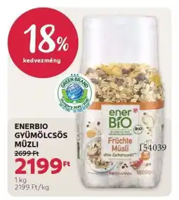 Rossmann ENERBIO GYÜMÖLCSÖS MÜZLI ajánlat