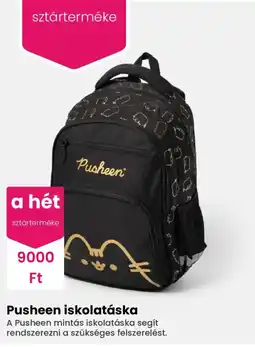 Pepco Pusheen iskolatáska ajánlat