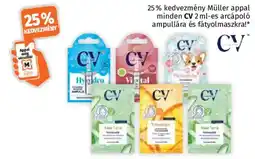 Müller CV arcápoló ampullára ajánlat
