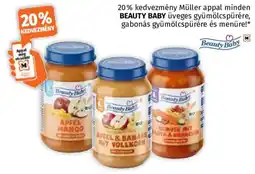 Müller Beauty Baby üveges gyümölcsprér ajánlat