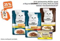 Müller Gourmet a la carte ajánlat