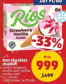 PENNY Rios tölcseres jégkrém ajánlat
